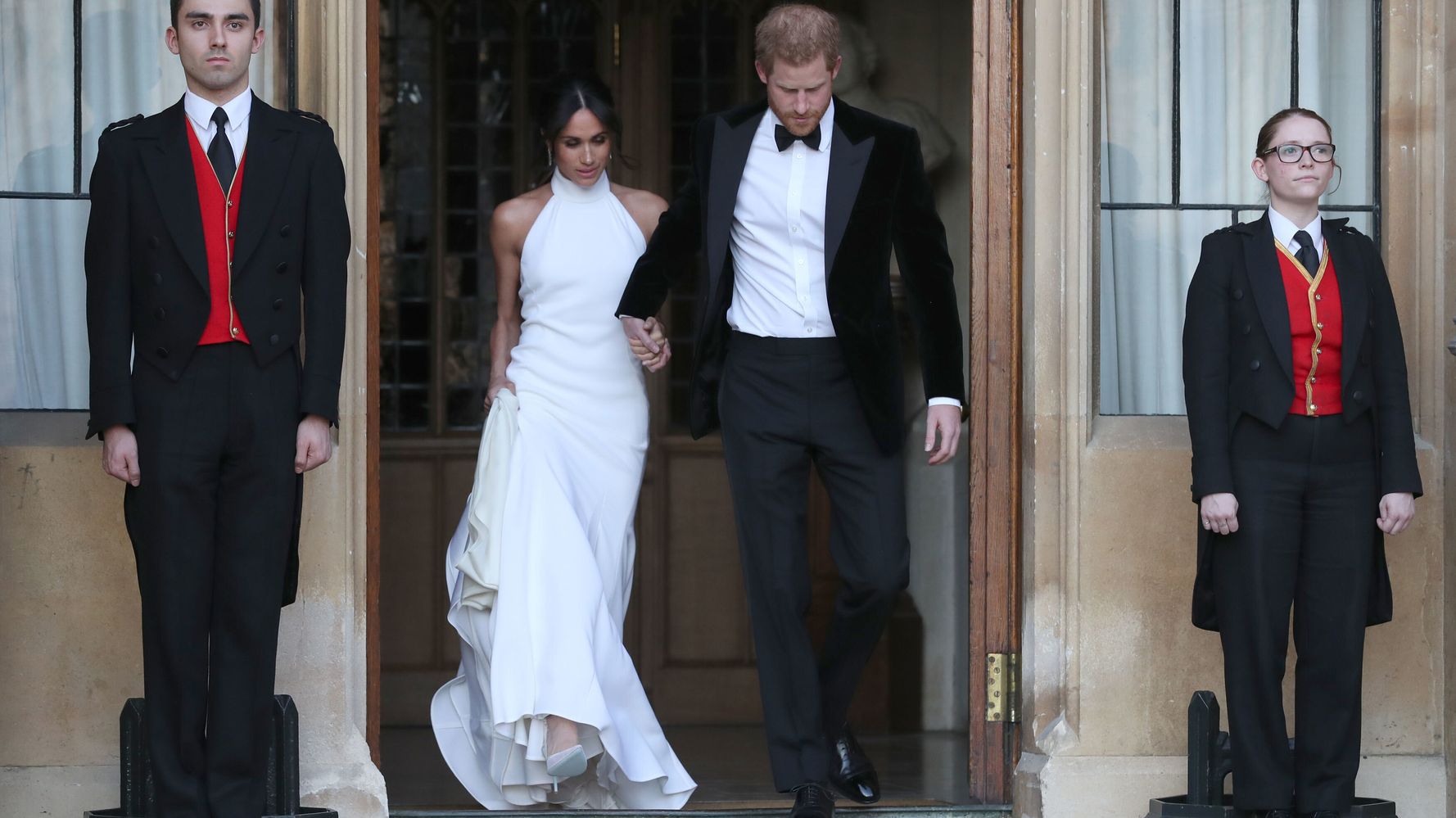 Meghan Markle's 2nd Royal Wedding Dress Is A Stella McCartney Design ...