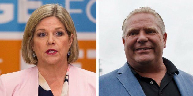 Abacus Data says its surveys show Doug Ford is most likely to become Ontario's next premier, although Andrea Horwath could potentially pull off an upset win.