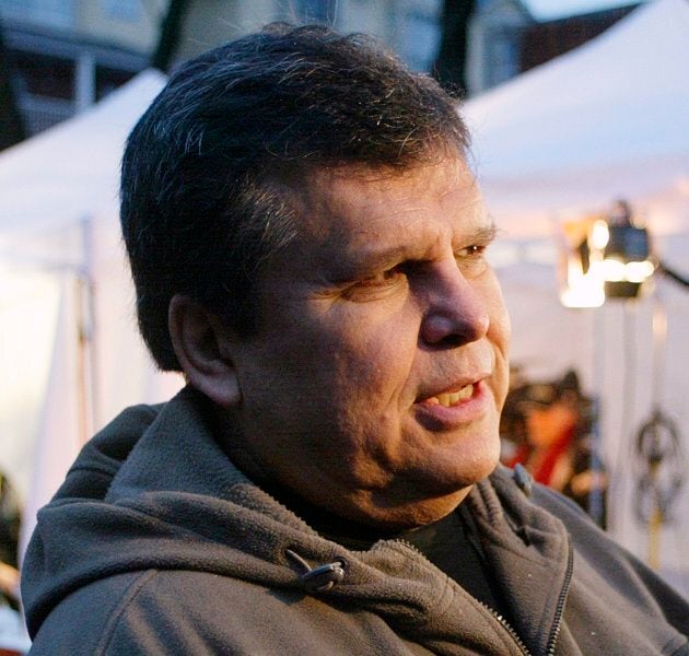 In this 2007 file photo, Ernie Crey speaks to reporters outside B.C. Supreme Court.