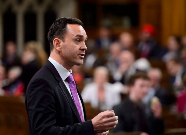 Conservative MP Blake Richards stands during question period in the House of Commons on Parliament Hill in Ottawa on May 10, 2018.