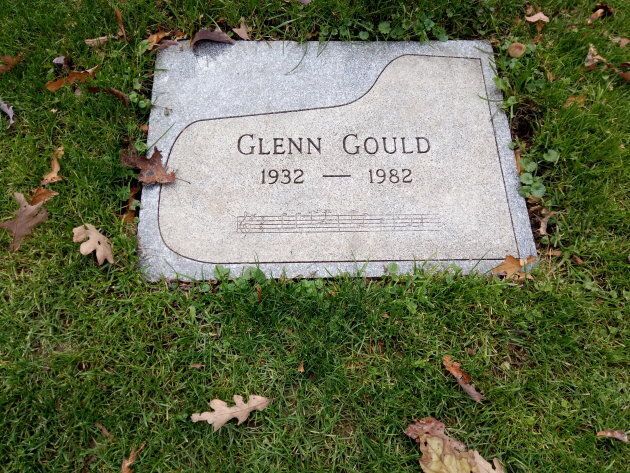 Gould's final resting place at Mount Pleasant Cemetery.