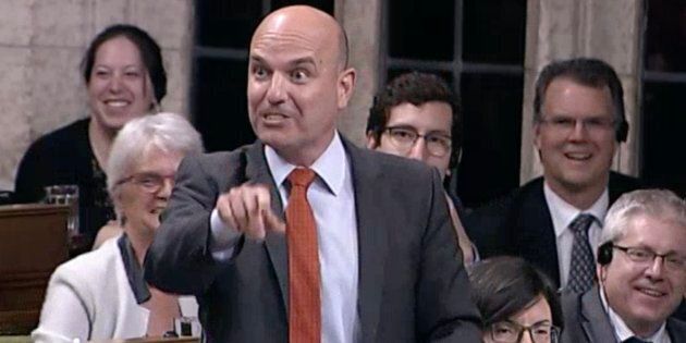 NDP MP Nathan Cullen speaks in the House of Commons on May 30, 2018.