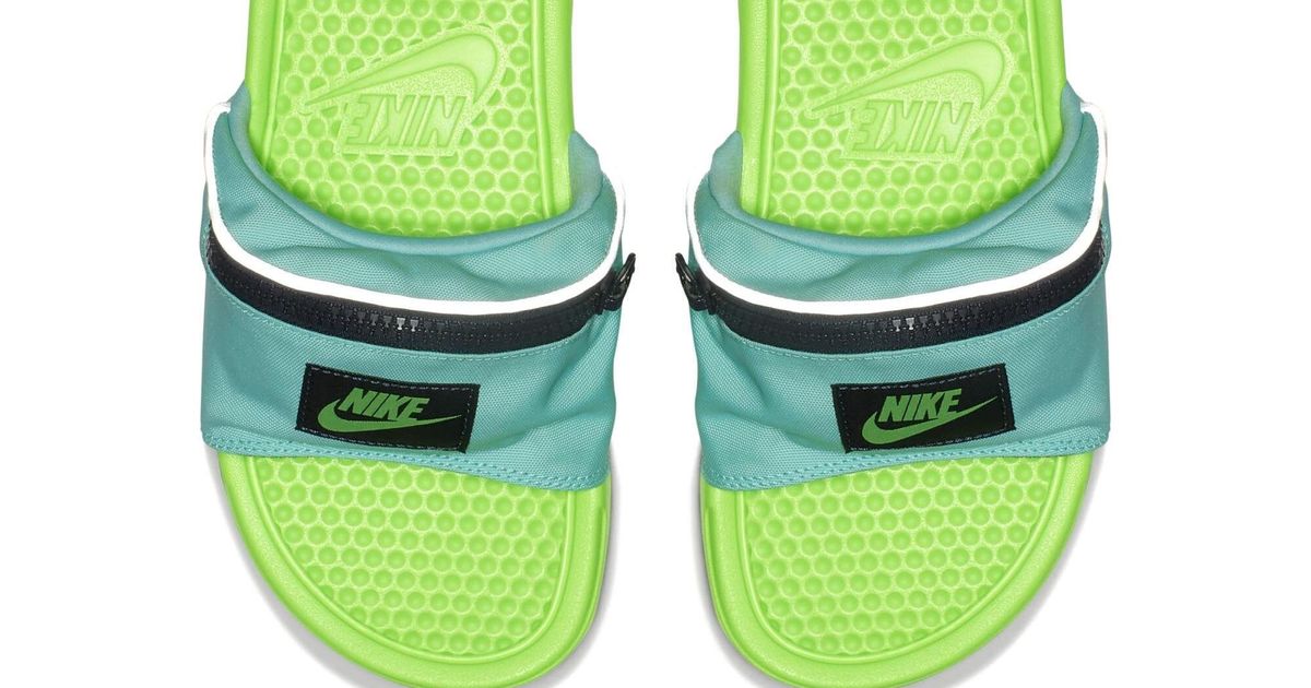 nike fanny pack sandals