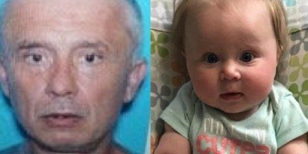 Virginia State Police say seven-month-old Emma Grace Kennedy was taken by 51-year-old Carl Ray Kennedy, a registered North Carolina sex offender.