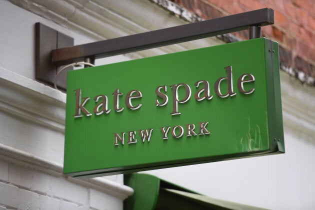 A sign for a Kate Spade shop in Covent Garden, London.