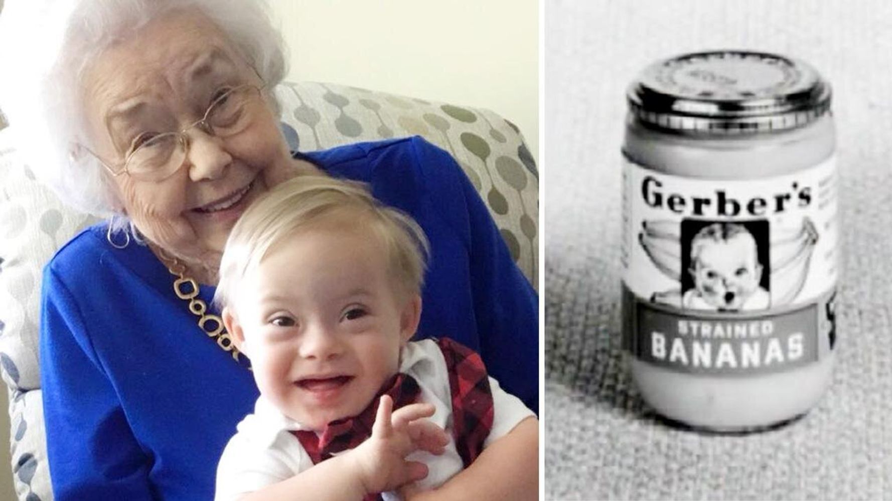 The 1st Gerber Baby Took A Sweet Photo With The Newest One, Who Has