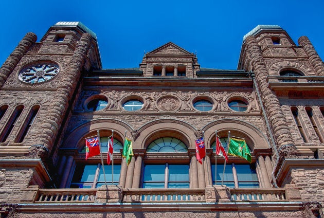 Ontario Legislative Building in Toronto.