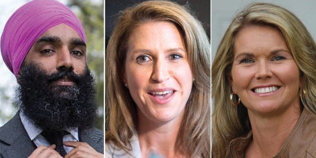 L to R: Incoming Ontario MPPs Gurratan Singh, Caroline Mulroney and Jill Dunlop all have family members with current or past political careers.