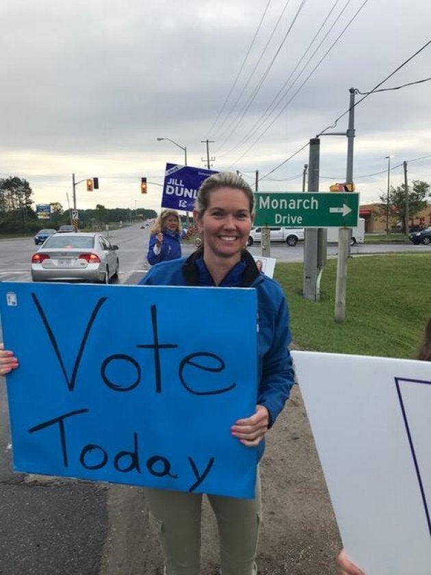 PC candidate Jill Dunlop won the riding of Simcoe North with almost 47 per cent of the vote.