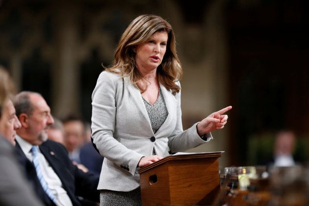 Rona Ambrose speaks during question period in the House of Commons on Parliament Hill in Ottawa on Oct. 19, 2016.
