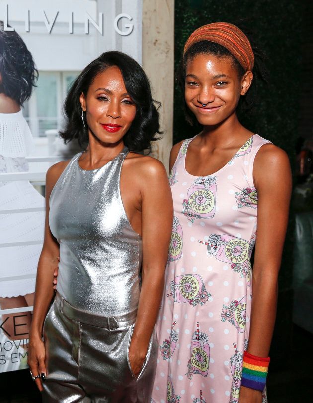 Jada Pinkett Smith and daughter Willow Smith in July, 2017.