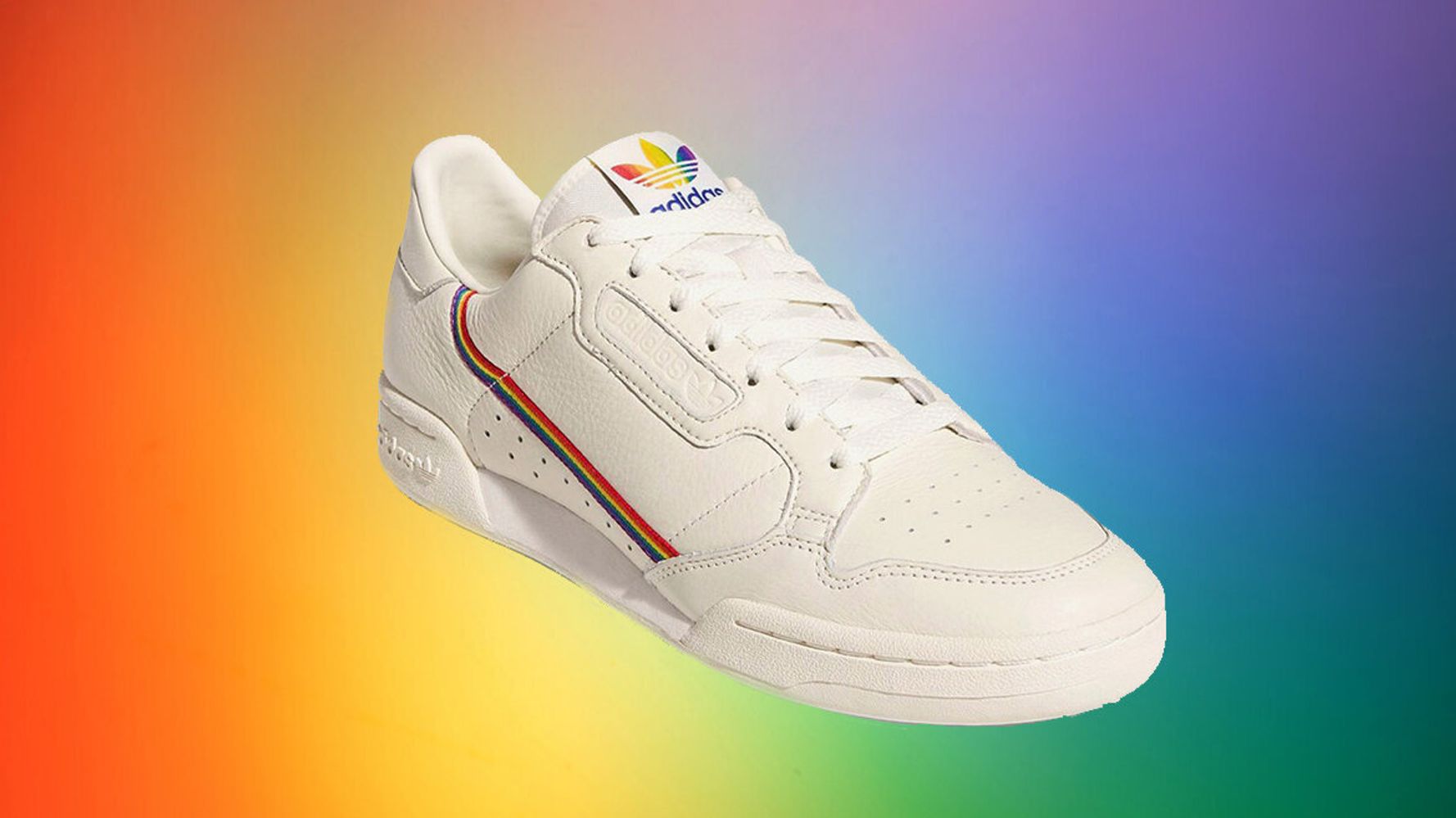 templar pecho experiencia Adidas Launches Rainbow-Coloured Trainer Collection For Pride | HuffPost UK  Life