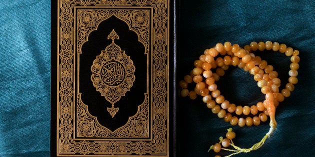 Quran and prayer beads.