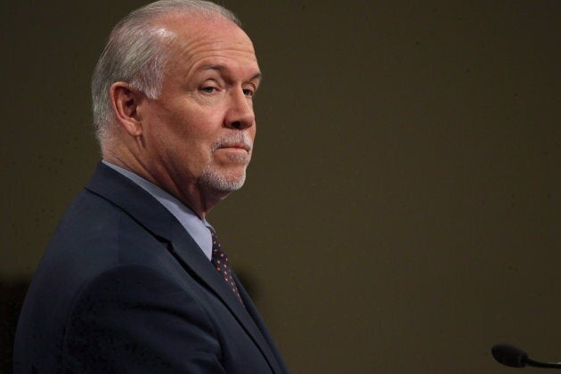 B.C. Premier John Horgan, who has a coalition of sorts with the Green Party, opposes the pipeline expansion project.