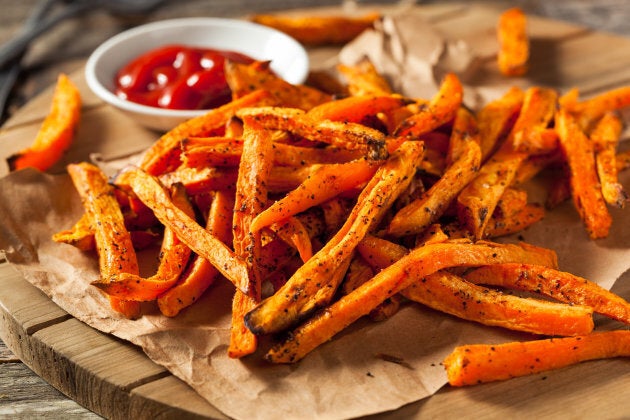 Ditch the regular fries for nutrient-packed baked sweet potato fries