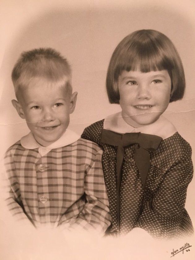 Marc Guilfoil is shown with his sister, Kelly, in a family photo from 1966.