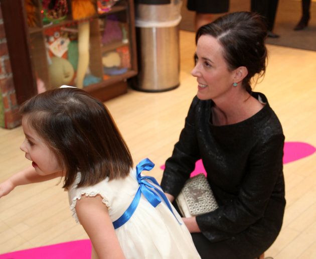 Frances Beatrix Spade and designer Kate Spade attend the 18th annual Bunny Hop to benefit the Society of Memorial Sloan-Kettering Cancer Center at FAO Schwartz on March 3, 2009 in New York City.