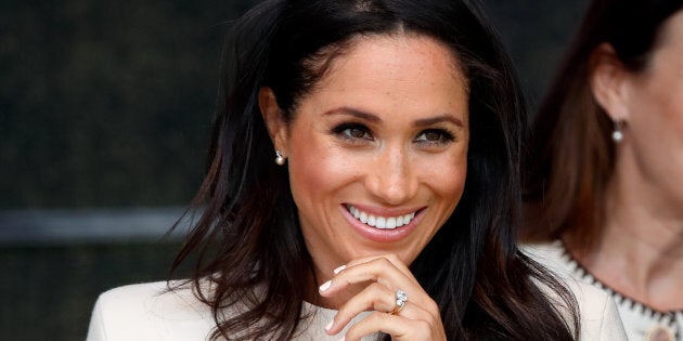 The Duchess of Sussex attends a ceremony to open the new Mersey Gateway Bridge on June 14, 2018 in Widnes, England.