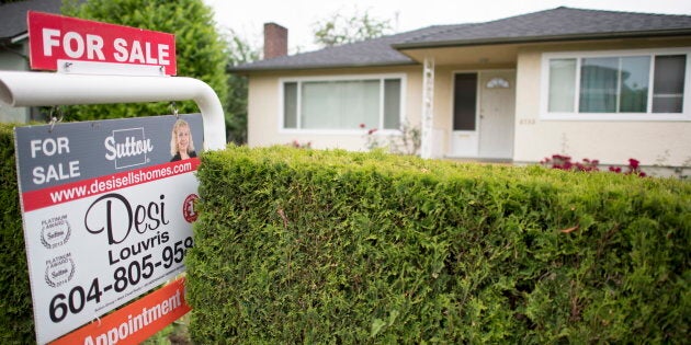 A house for sale in Vancouver, B.C., Tues. June, 12.