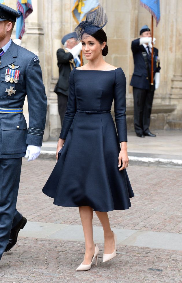 Meghan, Duchess of Sussex during the RAF Centenary at Westminster Abbey, London.