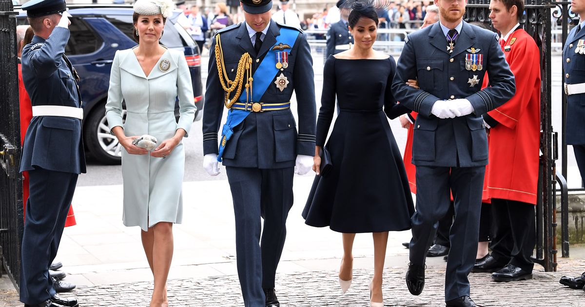 Meghan Markle's Royal Air Force Dior Dress Looks Inspired by