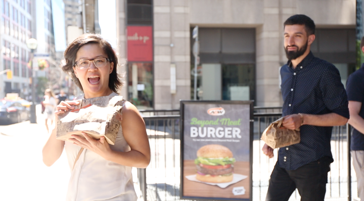 Clearly, burgers make us happy.