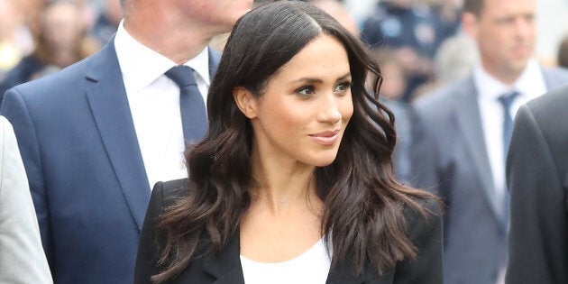 The Duchess of Sussex visits Croke Park during her royal visit to Ireland on July 11, 2018.