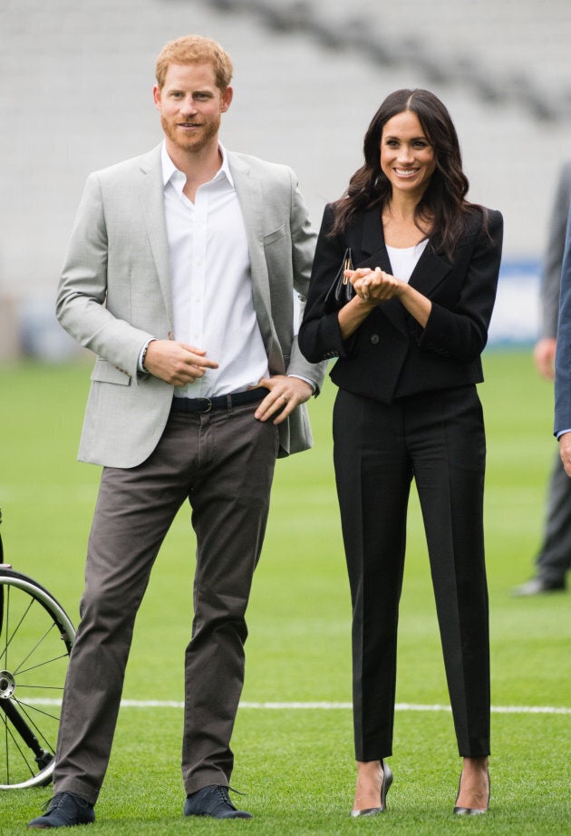 The Duke and Duchess of Sussex visit Croke Park.