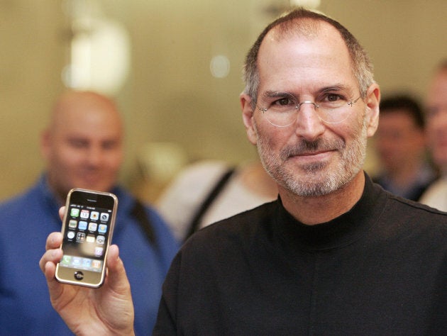 Chief Executive Officer of Apple, Steve Jobs attends a press conference in central London on Sept. 18, 2007.