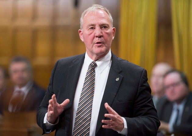 Liberal MP Bill Blair rises in the House of Commons in Ottawa on Dec. 11, 2017.