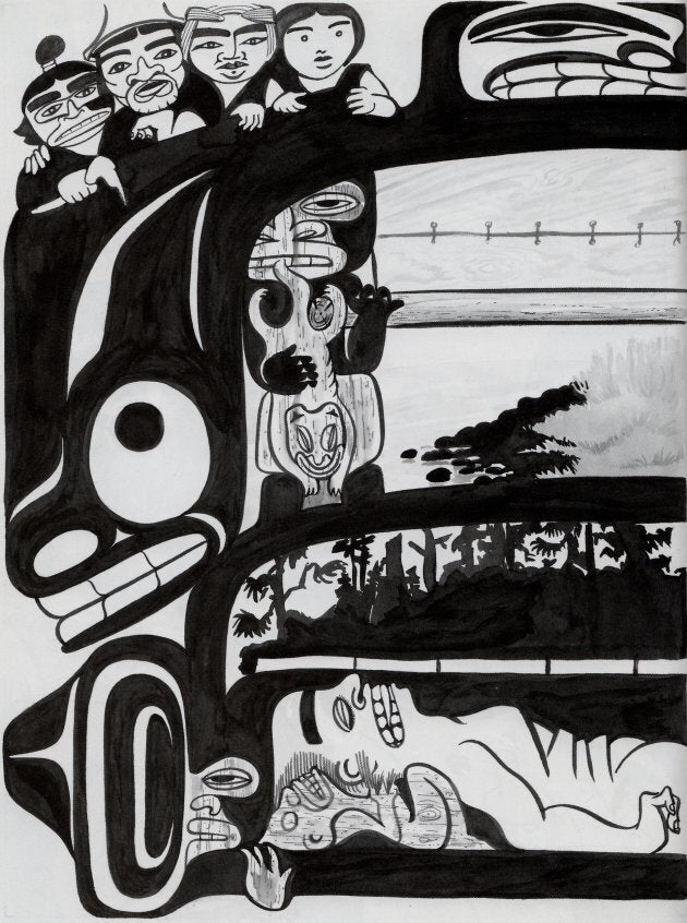 The shaman's burial box. From "A Tale of Two Shamans," 2011.