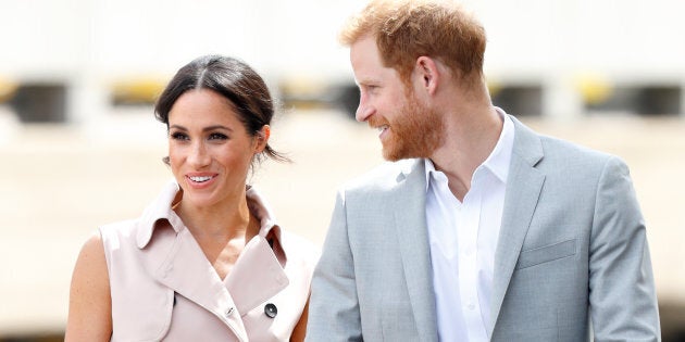 The Duke and Duchess of Sussex visit The Nelson Mandela Centenary Exhibition in London on July 17.