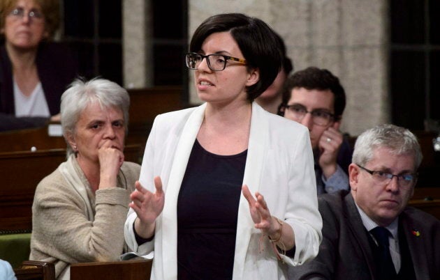 NDP MP Niki Ashton stands during question period in the House of Commons on Parliament Hill in Ottawa on April 26, 2018.