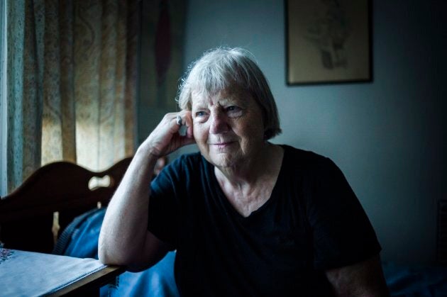 Elizabeth Hill poses for a portrait in her home in Toronto, on July 20, 2018.