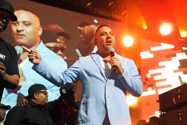 Russell Peters appears onstage at the YO! MTV Raps 30th Anniversary Live Event.