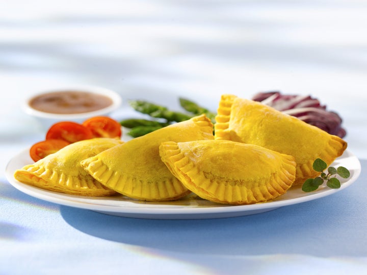 A Jamaican patty from Toronto's Patty Palace.