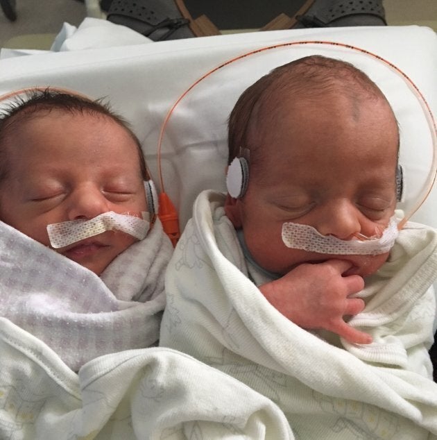 Jack and Liam Johnston were born July 17, 2018