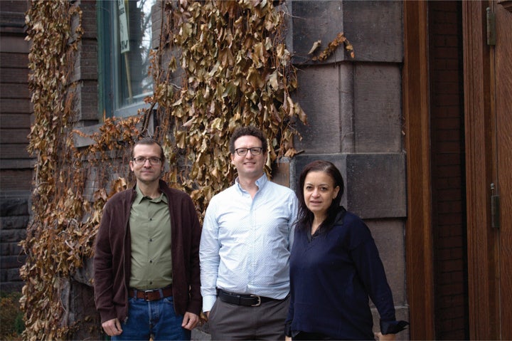 L-R: University of Toronto researchers Dr. Tarek Awad, Prof. Ben Hatton, Dr. Dalal Asker, are behind a study that says cooking oil may help prevent the spread of foodborne bacteria such as salmonella, listeria and E. coli.