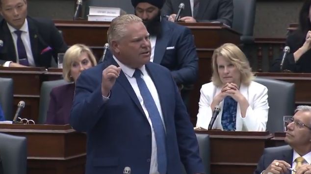 Doug Ford Responds To Basic Income Question By Accusing Politician Of ...