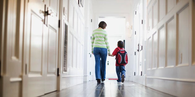 Take your child to their new school a week before school starts to familiarize them with their new surroundings.