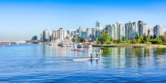 Skyline of Vancouver, B.C.