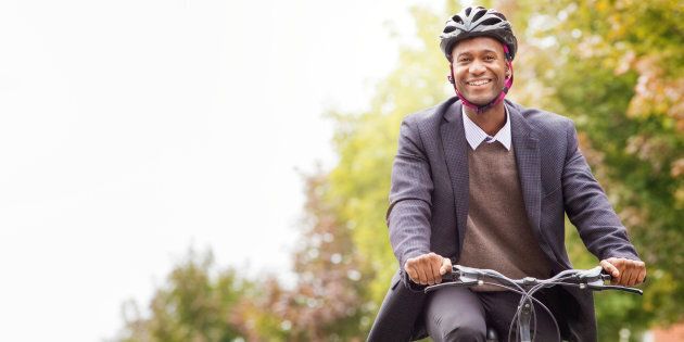 You could be this happy biking to work too!