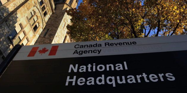 The Canada Revenue Agency headquarters in Ottawa is shown on Nov. 4, 2011.