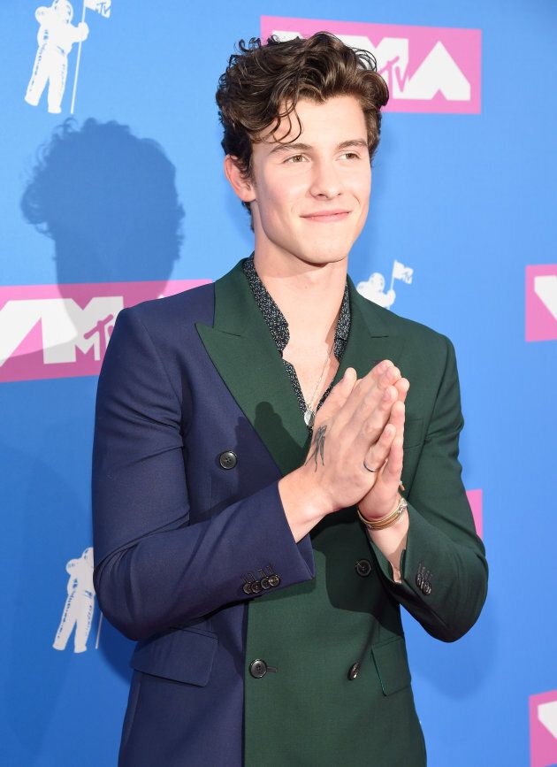 Shawn Mendes attends the 2018 MTV Video Music Awards at Radio City Music Hall on Aug. 20, 2018 in New York City.