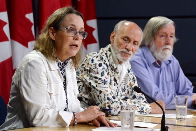 Experts were extremely critical of Canada's nuclear waste policy at a news conference in Ottawa on August 21, 2018.