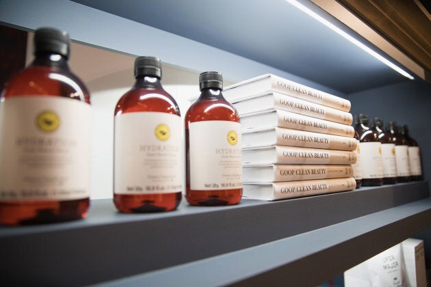 Goop products.