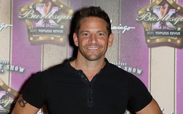 Jeff Timmons of 98 Degrees attends the 16th anniversary event for 'X Burlesque' at Flamingo Las Vegas on May 23, 2018.