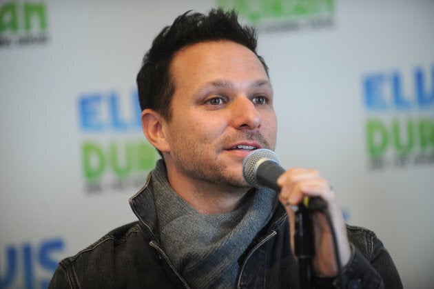 Drew Lachey of 98 Degrees visits Z100 Studio in New York in 2017.