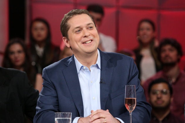 Andrew Scheer appeared on "Tout le monde en parle" in May.