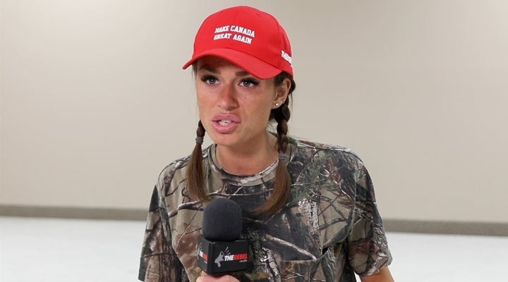 Faith Goldy in a Rebel Media video.